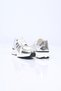 Lace-Up Thermo Sole Textile Genuine Leather Sneakers 338-7106 Women's Shoes - 8