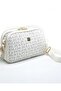 Women's Water-Resistant Printed Patterned 5-Compartment Messenger Shoulder Bag - 4