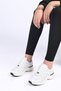 Lace-Up Thermo Sole Textile Genuine Leather Sneakers 338-7106 Women's Shoes