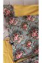 Damask Patterned 100% Cotton Cotton Pieces Double Duvet Cover Set 6 Pieces - Boxed - 2