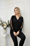 Pile Detail Sleeves Lace Blouse - 2