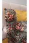 Damask Patterned 100% Cotton Cotton Pieces Double Duvet Cover Set 6 Pieces - Boxed - 3