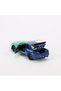 1:24 Scale Model Vehicle with Sound and Light, 4 Doors, Opening Hood and Trunk, with Stand, Blue Turquoise - 6