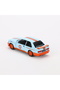 1:24 Scale Model Vehicle with Sound and Light, 4 Opening Doors, Opening Hood and Trunk, and Stand - Orange Gulf - 4