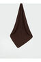 Brown Basic Women's Shawl