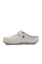 White Anatomical Women's Sabo Slippers - 2