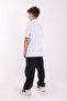 Unisex Children's Basic Plain Pique Short Sleeve Polo Neck School T-Shirt 5-16 Years Old White - 3