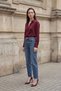 My Fashion High Waist, Ankle Length, Straight Leg, Pocketed Jeans - 5