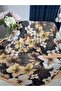 Fashion Cashmere Japanese Rose Pattern Lina Shawl - 3