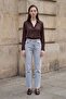My Fashion High Waist, Ankle Length, Straight Leg, Pocketed Jeans