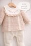 10-Piece Ruffled Muslin Newborn Baby Girl Hospital Discharge Set/100% Pa Cotton Style Baby Girl Zibin Set - 7