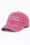 ''Sana Alkiş Yok Anca Fingersnap'' Embroidered Washable Hat / Embroidered Cotton Pack Washed Cap - 2