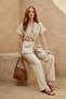 My Fashion High Waist V-Neck Tie Detail Two-Piece Set - 2