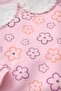 Cotton Pcs Lace Collared Spanish Style Baby Girl Dress for Eid - 6
