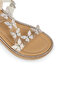 Women's Beige Transparent Sandals - 4