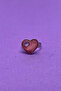 Stylish and Modern Design with Pink Heart Minimal Adjustable Women's Ring - 4