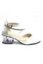 İremsu 1255545 Girl's Evening Dress Stoned t Heeled Shoes White - 2