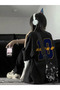 Unisex White Oversize 10 Text Printed Knitted T-shirt
