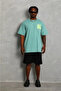 Men's Printed T-Shirt Short Sleeve Crew Neck Regular Fit Comfortable Fit Casual T-Shirt - Mint - 3