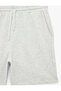 Straight Fit Pocketed Drawstring Waist Sports Shorts - 5
