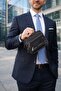 Genuine Leather Postman Handbag Side Small Caseless Model - 2