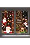 1600Pcs Christmas Window Clings, Snowflake Static Stickers for Xmas Party Decorations