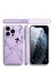 iPhone 11 Compatible Soft Silicone Phone Case with Flight Pattern and Velvet Camera Protections - 8