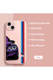 iPhone 15 Plus Compatible Bmw Pattern Soft Silicone Phone Case with Velvet Camera Protections - 2
