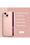 iPhone 15 Plus Compatible Soft Silicone Phone Case with Velvet Camera Protections Bmw Pattern - 2