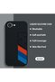 iPhone 17E Compatible Soft Silicone Phone Case with Velvet Interior and Camera Protection Bmw Pattern - 2
