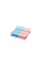 Sahachai Plastic Clothes Pegs, 18 pcs, Assorted