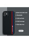 iPhone 11 Compatible Soft Silicone Phone Case with Velvet Camera Protections Bmw Pattern - 2