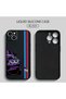 iPhone 14 Plus Compatible Bmw Pattern Soft Silicone Phone Case with Velvet Camera Protections - 3