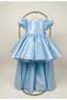 Girl's Princess Dress – Model Evening Dress with Big Bow and Tail Detail - 2