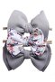 - Dalia Assorted Ribbon Bow Headband for Babies - Grey