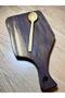 Natural Olive Handmade Spoon and Spatula Wooden Kitchen Set 4 Pieces - 4
