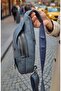 Genuine Leather Unisex 2 Compartments 4 Pockets Top-Covered Hidden Compartment Bodybag Body and Chest Bag - 3