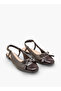 Women Buckle Closure Ballerina Shoes