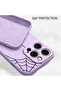iPhone 17E Compatible Soft Silicone Phone Case with Velvet Inside and Camera Protection, Spiderman Pattern - 6