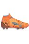 Dgn Orange High Top Men's Football Cleats Soccer Shoes