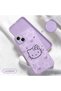 iPhone 15 Plus Compatible Soft Silicone Phone Case with Velvet Camera Protections Hello Kitty Pattern