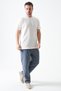 Men's Anthracite Waist Tie-Detail Baggy Muslin Trousers - 2