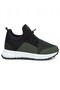 Glc Green Black Men's Mesh Sports Shoes