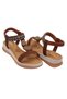 Akç A26 Brown Daily Stone Women's Sandals Shoes - 5