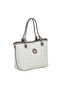 White Print Women's Shoulder Bag - S26Y1Pr09193-U1A - 2