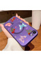 iPhone 7 Compatible Transparent Magsafe Wireless Soft Silicone Phone Case Butterfly Pattern - 2