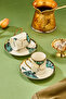 Lavinya 2-Person 90 ml Porcelain Coffee Cup Set Ckr3862 - 3