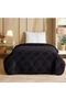 Trendy Embos Single Blanket (155X220)-Art Deco Jet Black