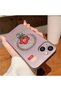 iPhone 15 Compatible Transparent Magsafe Wireless Soft Silicone Phone Case Flower Pattern - 2