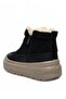 Twg Black Beige Suede Women's Boots & Booties with Fur Inside Nsb823 - 2